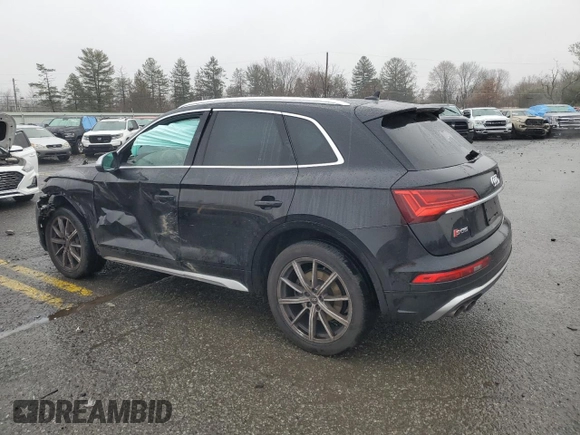 2022 Audi SQ5 Premium Plus with VIN WA1B4AFY6N2137062, listed as a Copart auction lot 85131704 with 42,098 mi miles and Salvage Title. Bid and sale history available at carsss.com. Image 2.