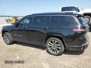 2022 Jeep Grand Cherokee Overland z VIN 1C4RJJDG3N8582038, wystawiony jako Copart lot #51272605 z przebiegiem 58 155 mil mil oraz Szkoda całkowita • Salvage title. Historia ofert i sprzedaży dostępna na DreamBid. Obrazek 2.