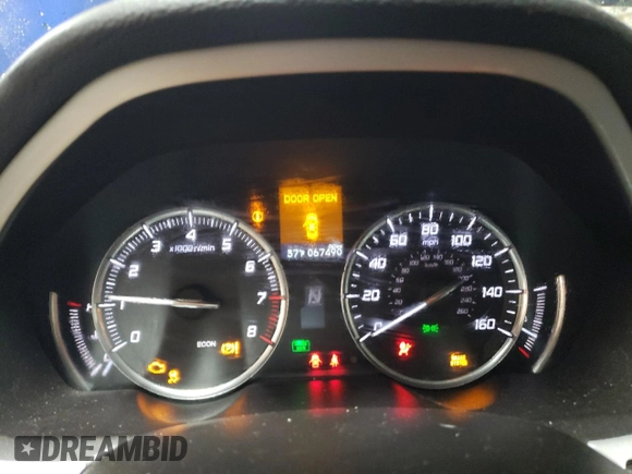 2016 Acura TLX with VIN 19UUB1F33GA003273, listed as a Copart auction lot 45432345 with 67,490 mi miles and Salvage Title. Bid and sale history available at carsss.com. Image 9.