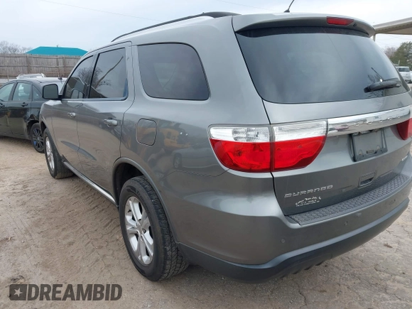 2012 Dodge Durango Crew with VIN 1C4RDHDG8CC109035, listed as a IAAI auction lot 41786444 with 258,974 mi miles and . Bid and sale history available at DreamBid. Image 3.