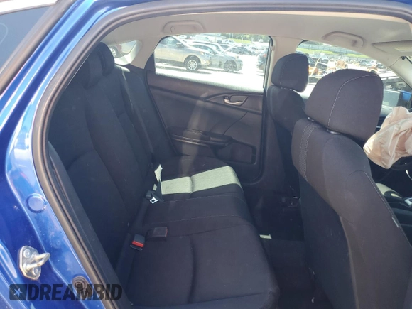2018 Honda Civic LX with VIN 2HGFC2F59JH567855, listed as a Copart auction lot 63935294 with 75,521 mi miles and Salvage Title. Bid and sale history available at DreamBid. Image 10.