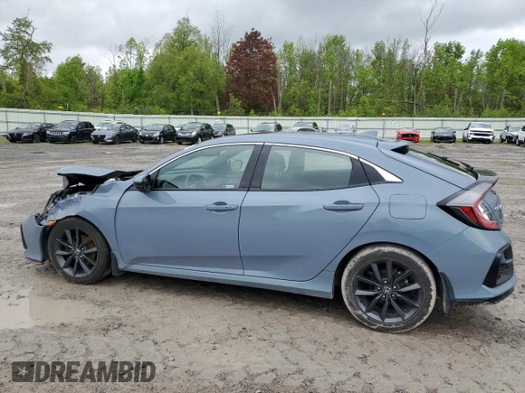 2020 Honda Civic EX-L z VIN SHHFK7H82LU404364, wystawiony jako Copart lot #58619175 z przebiegiem 41 342 mil mil oraz Szkoda całkowita • Salvage title. Historia ofert i sprzedaży dostępna na DreamBid. Obrazek 2.
