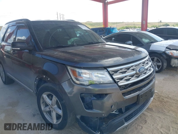 2018 Ford Explorer XLT with VIN 1FM5K7DH4JGB39495, listed as a IAAI auction lot 41941964 with 99,879 mi miles and . Bid and sale history available at DreamBid. Image 1.