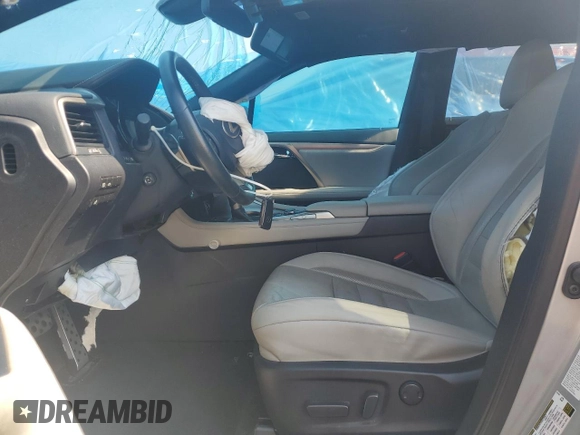 2016 Lexus RX 350 with VIN 2T2BZMCA1GC032722, listed as a Copart auction lot 59550625 with 124,611 mi miles and Salvage title. Bid and sale history available at DreamBid. Image 7.
