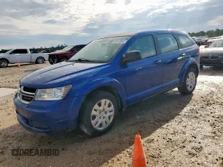 2015 Dodge Journey SE z VIN 3C4PDCAB5FT659370, wystawiony jako Copart lot #60314995 z przebiegiem 197 230 mil mil oraz Czysty tytuł • Clean title. Historia ofert i sprzedaży dostępna na DreamBid. Obrazek 1.