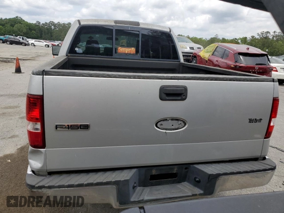 2004 Ford F-150 XLT with VIN 1FTRW12W34KC97272, listed as a Copart auction lot 54005615 with 258,603 mi miles and Clean Title. Bid and sale history available at carsss.com. Image 6.