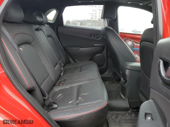 2023 Hyundai Kona Limited with VIN KM8K5CA36PU006534, listed as a Copart auction lot 47054765 with 44,881 mi miles and Salvage Title. Bid and sale history available at carsss.com. Image 11.