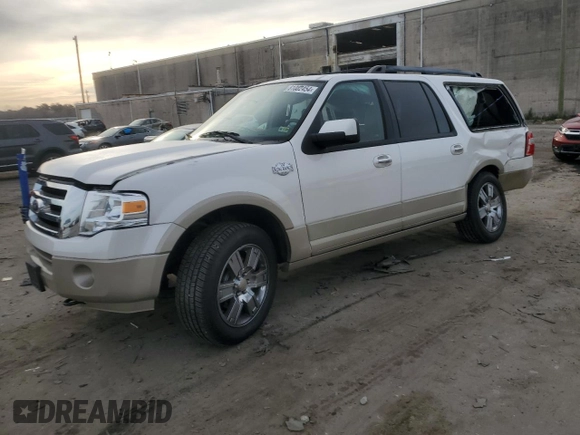 2010 Ford Expedition EL Eddie Bauer with VIN 1FMJK1J54AEA34716, listed as a Copart auction lot 81002454 with 169,061 mi miles and Clean Title. Bid and sale history available at carsss.com. Image 1.