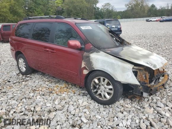 2007 Kia Sedona EX with VIN KNDMB233076142093, listed as a Copart auction lot 73549534 with 0 mi miles and Non Repairable. Bid and sale history available at carsss.com. Image 4.