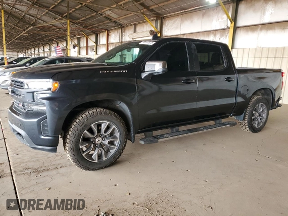 2021 Chevrolet Silverado 1500 RST with VIN 1GCUYEED2MZ131029, listed as a Copart auction lot 53144315 with 28,088 mi miles and Clean Title. Bid and sale history available at carsss.com. Image 1.