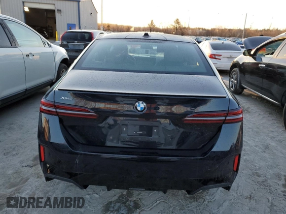 2024 BMW 5 Series 530i xDrive with VIN WBA53FJ09RCP91572, listed as a Copart auction lot 41979975 with 0 mi miles and Salvage Title. Bid and sale history available at carsss.com. Image 6.