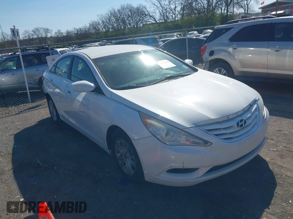 2011 Hyundai Sonata GLS with VIN 5NPEB4AC8BH244064, listed as a IAAI auction lot 41834510 with 199,762 mi miles. Bid and sale history available at carsss.com. Image 1.