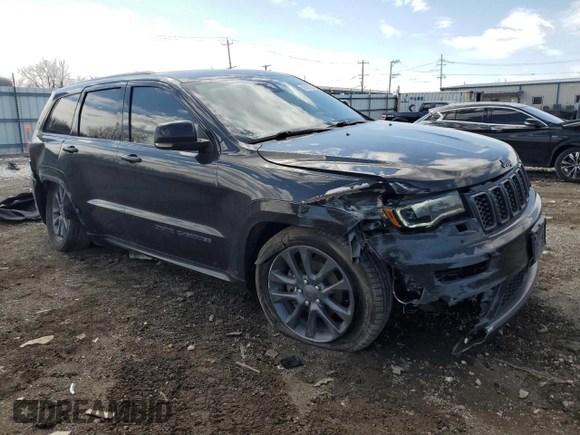2018 Jeep Grand Cherokee High Altitude with VIN 1C4RJFCG6JC229685, listed as a Copart auction lot 50161555 with 151,176 mi miles and Salvage title. Bid and sale history available at DreamBid. Image 4.