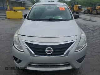 2015 Nissan Versa SV with VIN 3N1CN7AP5FL807681, listed as a Copart auction lot 53857695 with 124,508 mi miles and Salvage Title. Bid and sale history available at carsss.com. Image 5.