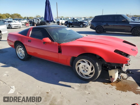 1996 Chevrolet Corvette z VIN 1G1YY22P2T5120318, wystawiony jako Copart lot #80944224 z przebiegiem 90 625 mil mil oraz Szkoda całkowita • Salvage title. Historia ofert i sprzedaży dostępna na DreamBid. Obrazek 4.