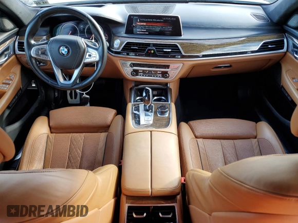2016 BMW 7 Series 750i xDrive with VIN WBA7F2C55GG419976, listed as a Copart auction lot 80254133 with 81,519 mi miles. Bid and sale history available at carsss.com. Image 8.