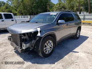 2018 Chevrolet Traverse LT Cloth with VIN 1GNERGKW6JJ253977, listed as a Copart auction lot 48542793 with 94,729 mi miles. Bid and sale history available at carsss.com. Image 1.