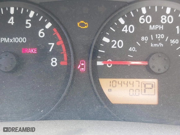 2016 Nissan Frontier S with VIN 1N6BD0CT6GN763783, listed as a IAAI auction lot 41976206 with 104,447 mi miles. Bid and sale history available at carsss.com. Image 7.