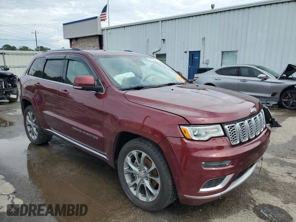 2019 Jeep Grand Cherokee Summit with VIN 1C4RJEJGXKC716175, listed as a Copart auction lot 58656005 with 68,431 mi miles and Salvage title. Bid and sale history available at DreamBid. Image 4.