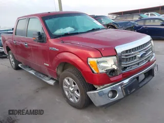 2013 Ford F-150 XL with VIN 1FTFW1CT3DKF03584, listed as a IAAI auction lot 42309670 with 158,251 mi miles and . Bid and sale history available at DreamBid. Image 1.