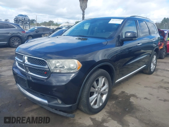 2013 Dodge Durango Crew with VIN 1C4SDJDT6DC674391, listed as a IAAI auction lot 41731991 with 119,235 mi miles. Bid and sale history available at carsss.com. Image 18.