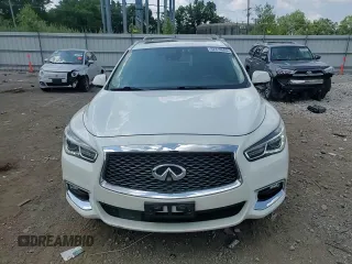2020 Infiniti QX60 Luxe with VIN 5N1DL0MM9LC540130, listed as a Copart auction lot 62418605 with 62,913 mi miles and Salvage title. Bid and sale history available at DreamBid. Image 14.