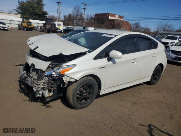 2015 Toyota Prius Four with VIN JTDKN3DU6F0414272, listed as a Copart auction lot 48170925 with 0 mi miles and Salvage Title. Bid and sale history available at carsss.com. Image 1.