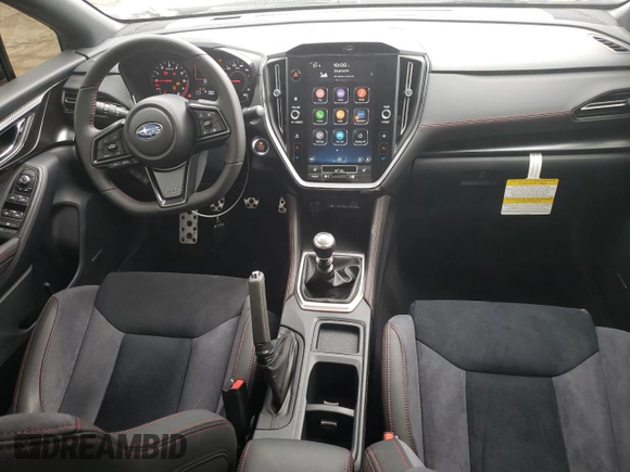 2024 Subaru WRX Limited with VIN JF1VBAN61R9813574, listed as a Copart auction lot 47877155 with 258 mi miles and Salvage title. Bid and sale history available at DreamBid. Image 8.
