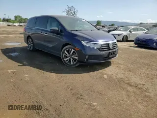 2023 Honda Odyssey Touring z VIN 5FNRL6H89PB052833, wystawiony jako Copart lot #53549185 z przebiegiem 49 471 mil mil oraz Szkoda całkowita • Salvage title. Historia ofert i sprzedaży dostępna na DreamBid. Obrazek 12.