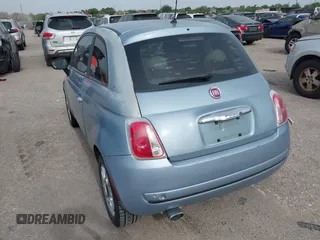 2013 FIAT 500 Pop with VIN 3C3CFFAR6DT566589, listed as a IAAI auction lot 42273230 with 134,496 mi miles and . Bid and sale history available at DreamBid. Image 3.