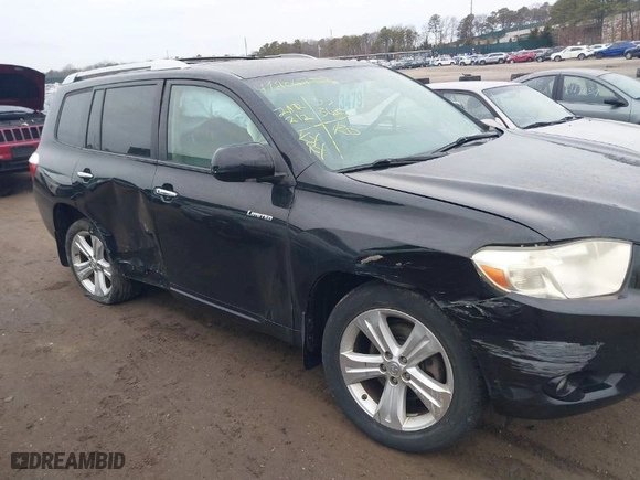 2010 Toyota Highlander Limited with VIN JTEDK3EH0A2167651, listed as a IAAI auction lot 41706757 with 211,212 mi miles. Bid and sale history available at carsss.com. Image 6.