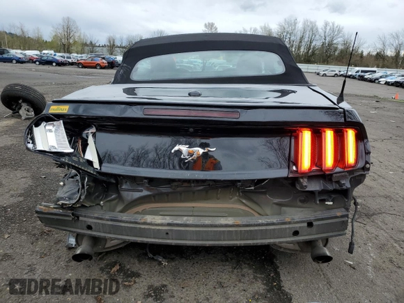 2017 Ford Mustang EcoBoost Premium with VIN 1FATP8UH5H5320314, listed as a Copart auction lot 50905655 with 75,149 mi miles and Salvage title. Bid and sale history available at DreamBid. Image 6.