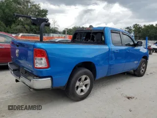2022 Ram 1500 Big Horn with VIN 1C6SRFBT5NN202987, listed as a Copart auction lot 59354415 with Not provided miles and Non repairable. Bid and sale history available at DreamBid. Image 3.