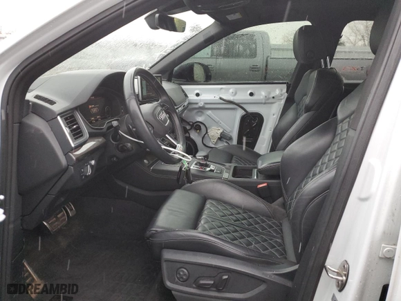 2019 Audi SQ5 Prestige with VIN WA1C4AFY5K2070969, listed as a Copart auction lot 48003065 with 51,499 mi miles and Salvage Title. Bid and sale history available at carsss.com. Image 7.