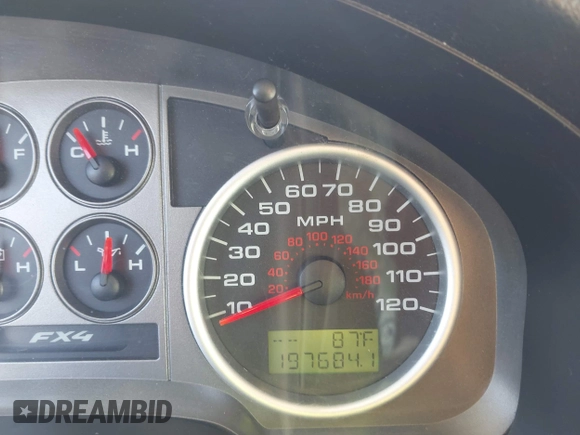 2006 Ford F-150 XLT with VIN 1FTPW145X6KE04882, listed as a IAAI auction lot 42128875 with 197,684 mi miles and . Bid and sale history available at DreamBid. Image 7.
