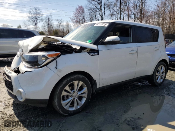 2016 Kia Soul ! with VIN KNDJX3A54G7832700, listed as a Copart auction lot 49512735 with 52,081 mi miles and Salvage Title. Bid and sale history available at carsss.com. Image 1.
