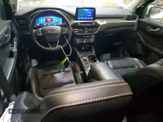 2021 Ford Escape Titanium with VIN 1FMCU9J95MUB26559, listed as a Copart auction lot 49305745 with 81,165 mi miles and Salvage title. Bid and sale history available at DreamBid. Image 8.