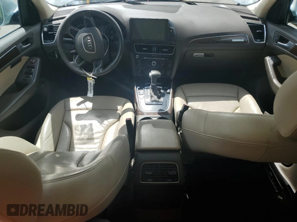 2015 Audi Q5 Premium Plus with VIN WA1LFAFPXFA093161, listed as a Copart auction lot 56824935 with 124,365 mi miles and Clean title. Bid and sale history available at DreamBid. Image 8.