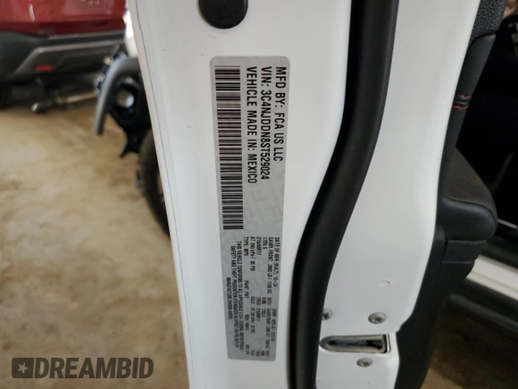 2025 Jeep Compass Trailhawk with VIN 3C4NJDDN8ST529024, listed as a Copart auction lot 61383465 with 4,233 mi miles and Salvage title. Bid and sale history available at DreamBid. Image 13.