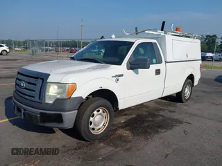 2010 Ford F-150 XL with VIN 1FTMF1CWXAKA46673, listed as a IAAI auction lot 42595017 with 127,715 mi miles and . Bid and sale history available at DreamBid. Image 2.