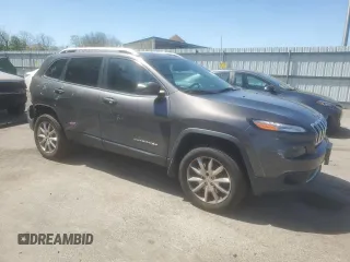 2014 Jeep Cherokee Limited z VIN 1C4PJMDB7EW138735, wystawiony jako Copart lot #54127145 z przebiegiem Nie podano mil oraz Szkoda całkowita • Salvage title. Historia ofert i sprzedaży dostępna na DreamBid. Obrazek 4.