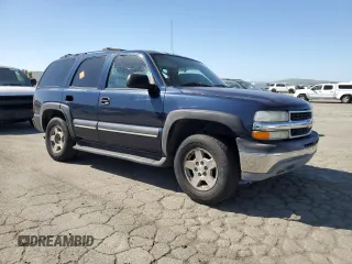 2004 Chevrolet Tahoe LS with VIN 1GNEC13T54J177949, listed as a Copart auction lot 53867255 with 225,348 mi miles and Salvage title. Bid and sale history available at DreamBid. Image 4.
