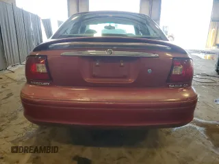 2002 Mercury Sable GS with VIN 1MEFM50U72G650578, listed as a Copart auction lot 62320635 with 74,043 mi miles and Salvage title. Bid and sale history available at DreamBid. Image 6.