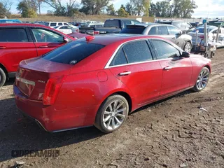 2017 Cadillac CTS Sedan Luxury RWD with VIN 1G6AR5SX6H0209551, listed as a IAAI auction lot 40415657 with 86,551 mi miles. Bid and sale history available at carsss.com. Image 4.