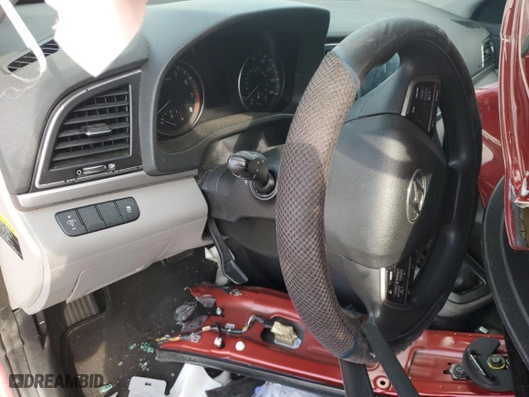 2017 Hyundai Elantra SE with VIN 5NPD84LF5HH086065, listed as a Copart auction lot 50012515 with 120,659 mi miles and Salvage Title. Bid and sale history available at carsss.com. Image 8.
