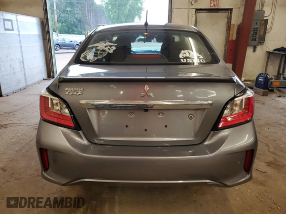 2023 Mitsubishi Mirage ES z VIN ML32FUFJ9PHF03882, wystawiony jako Copart lot #60725175 z przebiegiem 47 173 mil mil oraz Szkoda całkowita • Salvage title. Historia ofert i sprzedaży dostępna na DreamBid. Obrazek 6.