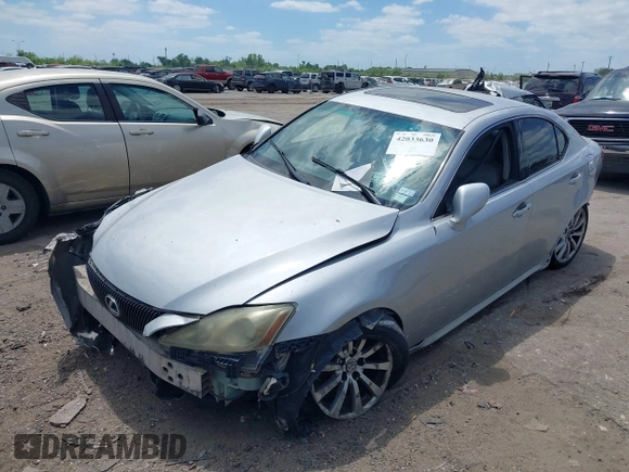 2006 Lexus IS 250 with VIN JTHCK262X65000920, listed as a IAAI auction lot 42033630 with 276,866 mi miles and . Bid and sale history available at DreamBid. Image 17.