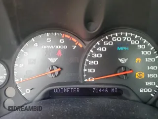 2001 Chevrolet Corvette with VIN 1G1YY32G515124477, listed as a Copart auction lot 79650524 with 71,446 mi miles and Salvage Title. Bid and sale history available at carsss.com. Image 9.