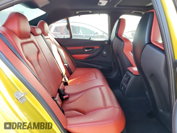 2015 BMW M3 with VIN WBS3C9C53FP803328, listed as a Copart auction lot 47595133 with 50,121 mi miles. Bid and sale history available at carsss.com. Image 10.
