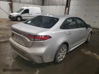 2021 Toyota Corolla LE with VIN 5YFEPMAE4MP240165, listed as a Copart auction lot 83238344 with 67,115 mi miles and Salvage Title. Bid and sale history available at carsss.com. Image 3.